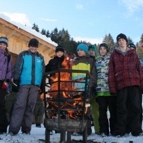 Wildtierfütterung 2. Klassen
