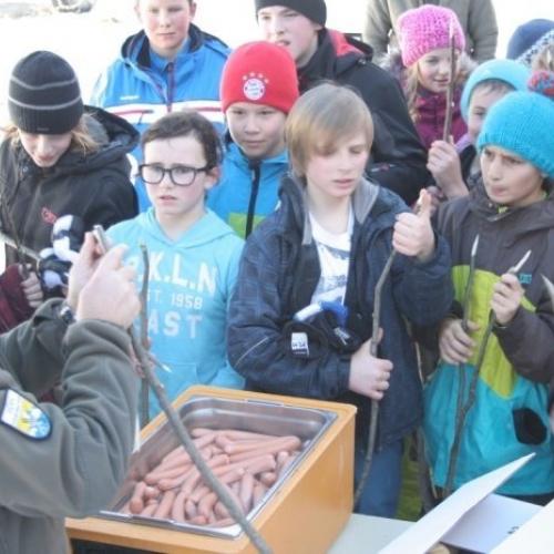Wildtierfütterung 2. Klassen