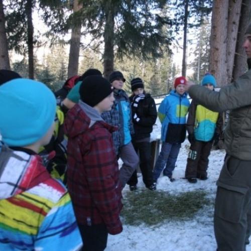Wildtierfütterung 2. Klassen