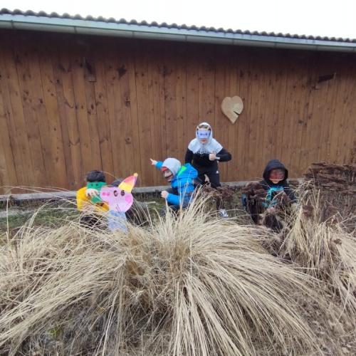 Buntes Faschingstreiben an der MS Volders