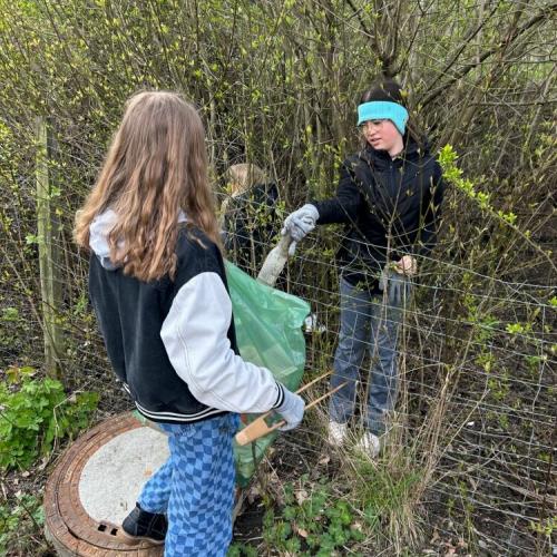 Flurreinigung am 17.04.2023