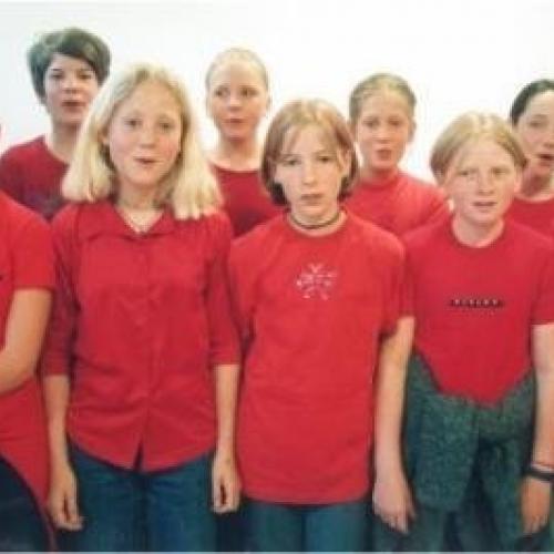 HS-Chor beim Landjugendsingen