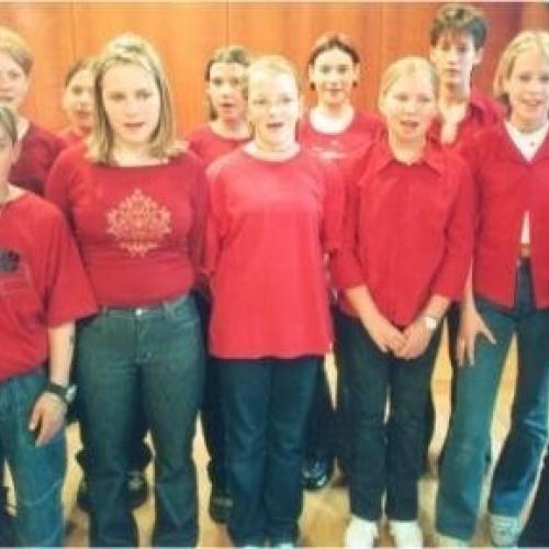 HS-Chor beim Landjugendsingen