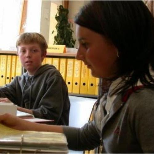 AMS-Besuch der 3. Klassen – Berufsorientierung - 11.04.2003 -