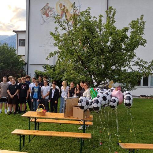 ABSCHLUSSFEIER der 4b Klasse
