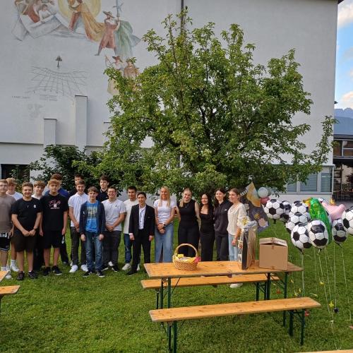 ABSCHLUSSFEIER der 4b Klasse