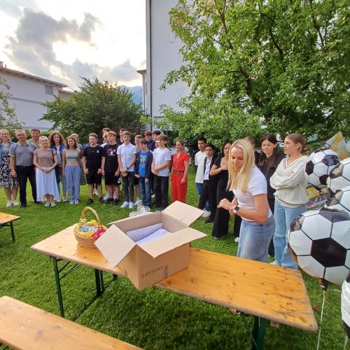 ABSCHLUSSFEIER der 4b Klasse