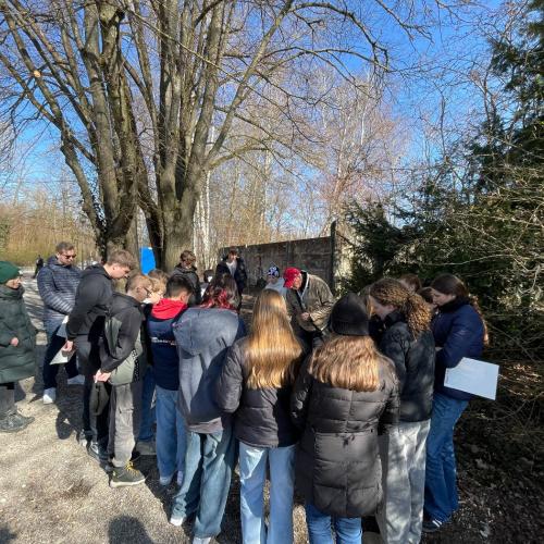 Besuch der KZ-Gedenkstätte Dachau 4ab - 05. März. 2025 -