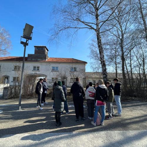 Besuch der KZ-Gedenkstätte Dachau 4ab - 05. März. 2025 -