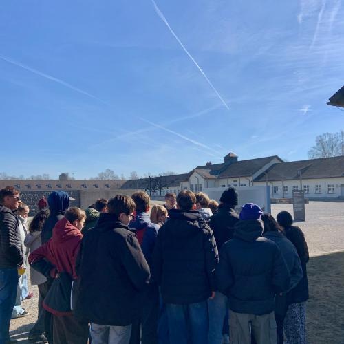 Besuch der KZ-Gedenkstätte Dachau 4ab - 05. März. 2025 -