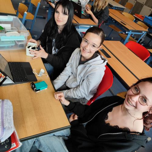 Girls-Day Robotik-Kurs