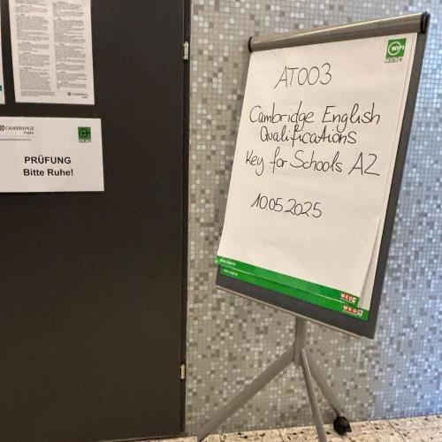 Cambridge Certificate 2025