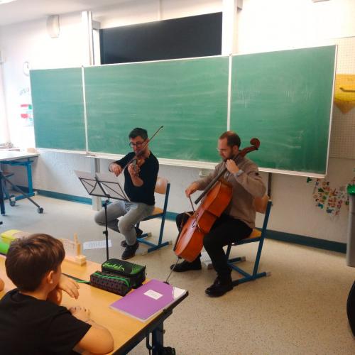 Das Tiroler Sinfonieorchester Innsbruck im Klassenzimmer 