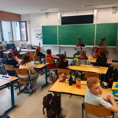 Das Tiroler Sinfonieorchester Innsbruck im Klassenzimmer 
