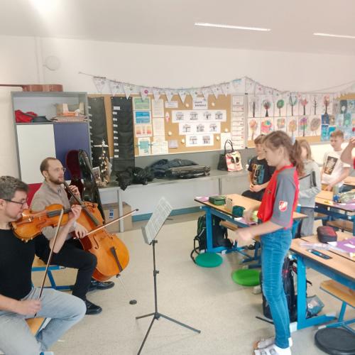 Das Tiroler Sinfonieorchester Innsbruck im Klassenzimmer 