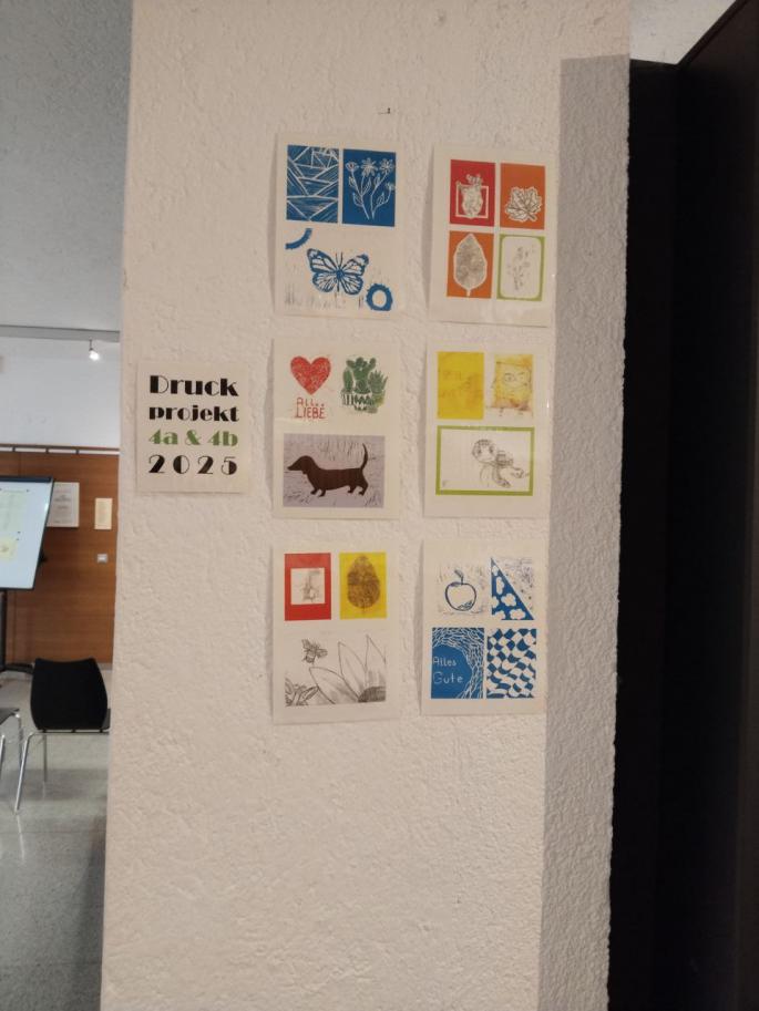 Druckprojekt Elternsprechtag